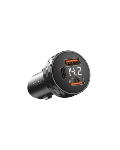 Car Charger – Proda Gico 54W Digital Current Display PD-C33