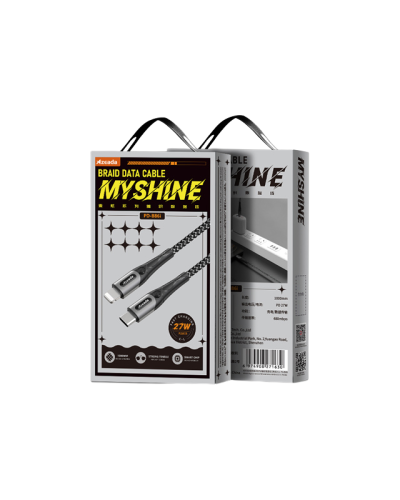 Charging Cable – Azeada Myshine Series C-L Data 1M PD-B86i