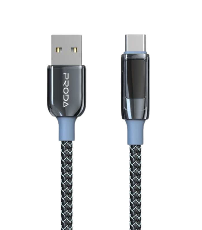 Charging Cable – Proda Pulsing Fast Digital Display 1.2M PD-B76a