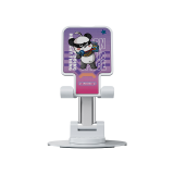 Azeada Space Bear Kingkong 360 Rotatable Phone Stand AZ-T08 features a playful design and offers versatile angles for optimal viewing. Its 360-degree rotation allows for hands-free use, making it perfect for video calls, streaming, or browsing while keeping your device secure and accessible.