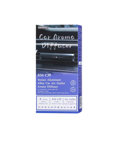 Car Aroma Diffuser – Remax Yesiun Aluminum Alloy Air RM-C39