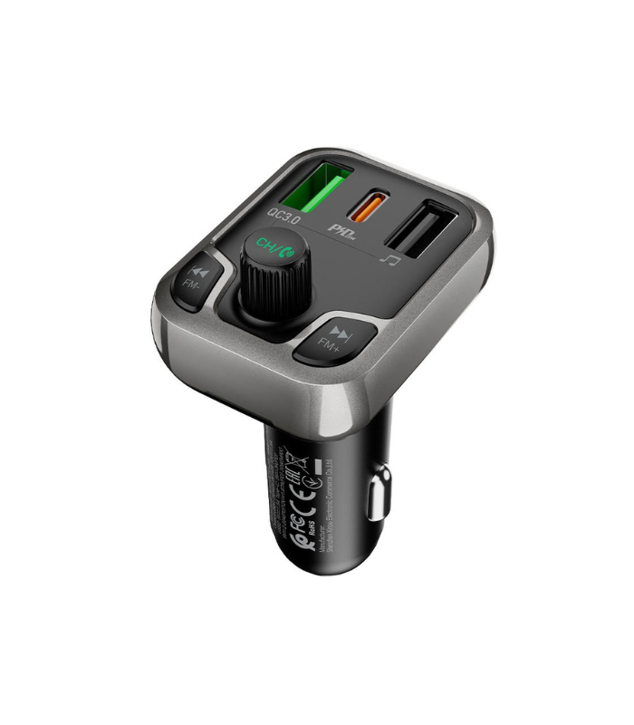 Car Bluetooth FM Transmitter – Borofone BC38 PD20W+QC3.0