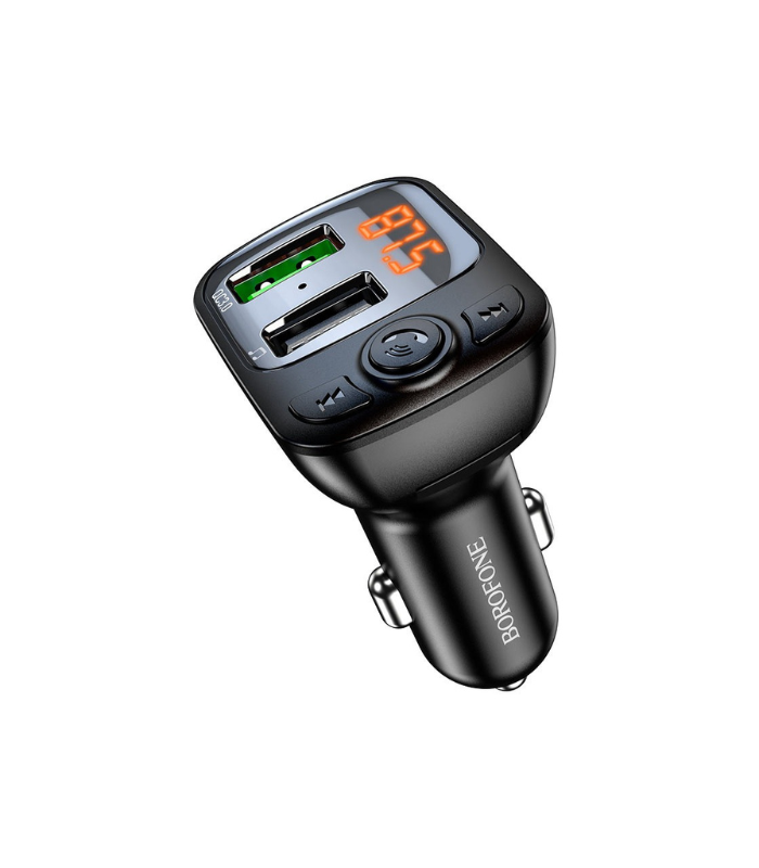 Car Bluetooth FM Transmitter – Borofone BC41 QC3.0