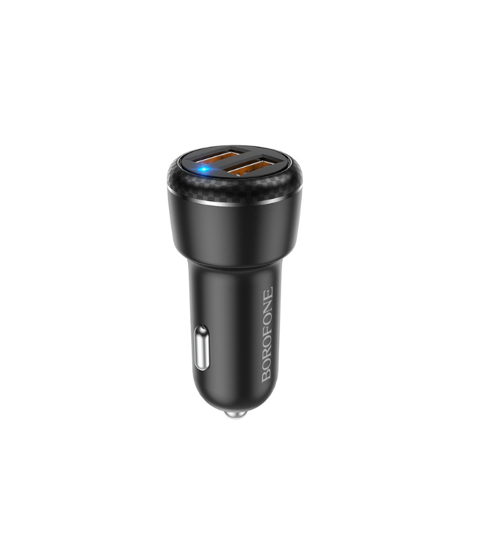 Car Charger – Borofone BZ17 Dual Port QC3.0