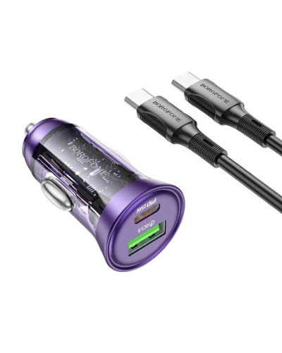 Car Charger – Borofone BZ26A Dual Port PD43W