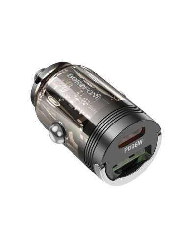 Car Charger – Borofone BZ29A Dual Port PD36W+Qc3.0