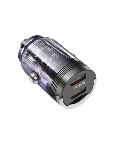 Car Charger – Borofone BZ29B Dual Port PD36W