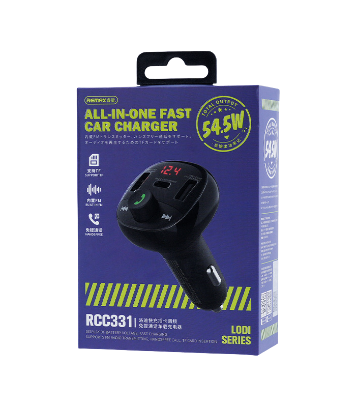 Car Charger – Remax Lodi Series 54.5W PD+QC RC-C331