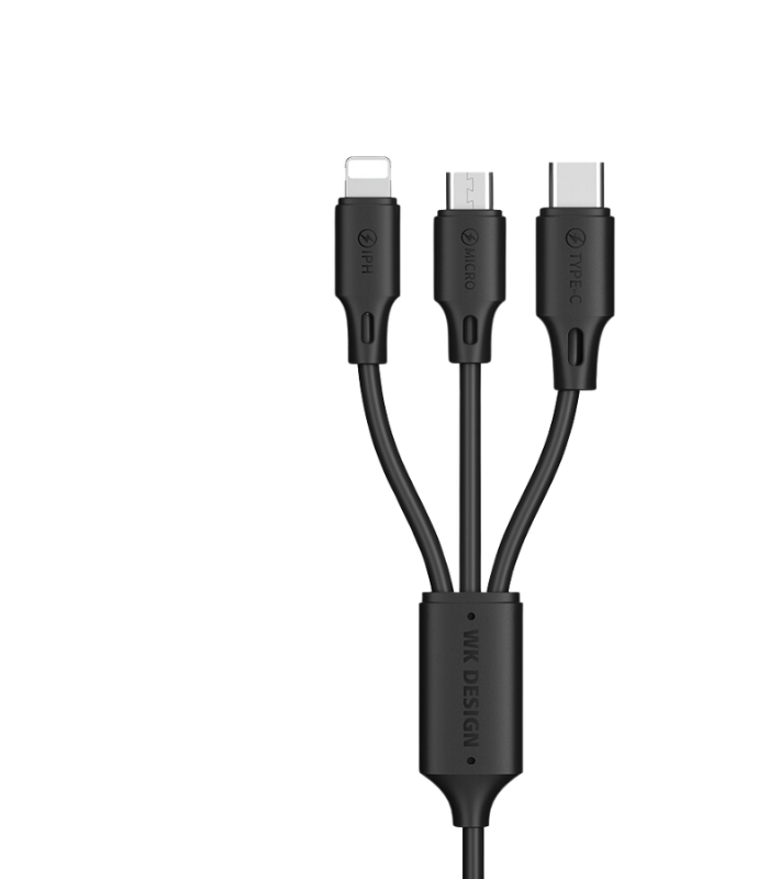 Charging Cable – Wekome WDC-103 Full Speed Pro 3-in-1