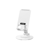 Wekome WA-S102 desktop stand designed for stable and adjustable positioning of smartphones and tablets. This versatile stand features a sleek and modern design, allowing for easy viewing at multiple angles, making it ideal for video calls, streaming, or browsing. Its durable construction ensures stability and longevity, while the compact design makes it a convenient accessory for home or office use. The stand provides a hands-free experience, enhancing productivity and comfort during device usage.