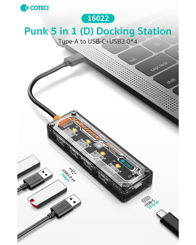 Docking Station – Coteci Punk 5-in-1 (D) Multifunctional