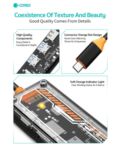 Docking Station – Coteci Punk 6-in-1 (A)