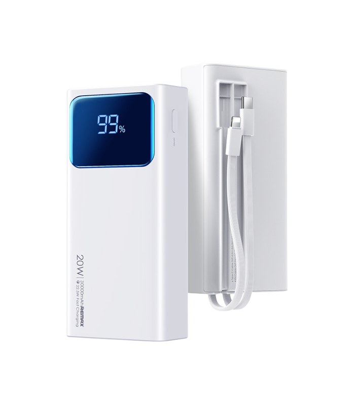 Power Bank – Remax PD20W Cabled 30000mAh RPP-571