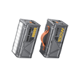 Wekome WP-08 Mecha Series Outdoor 100W Charging Station Power Bank 50000mAh displayed on a clean background, showcasing its rugged design and high capacity, ideal for providing powerful charging solutions during outdoor adventures.