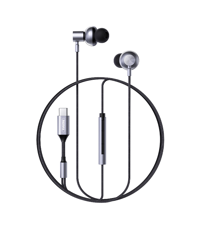 Wired Earphones – Remax Metal Braided RM-730a