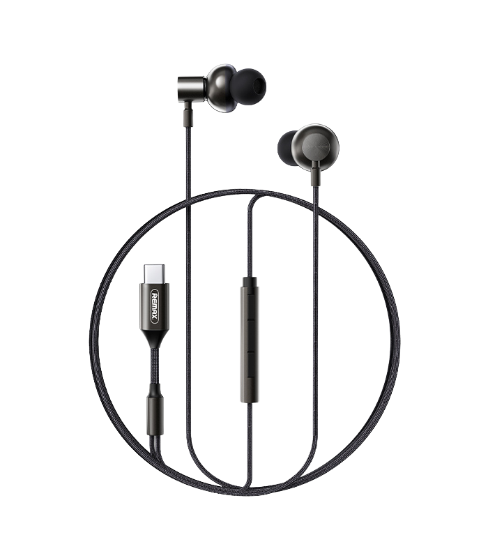 Wired Earphones – Remax Metal Braided RM-730a