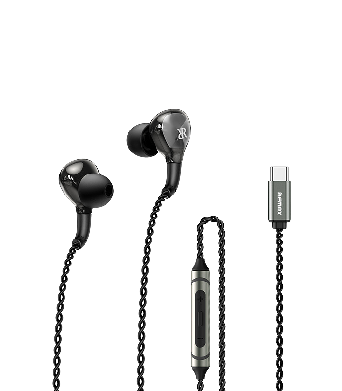 Wired Earphones – Remax Metal For Music & Call RM-616a