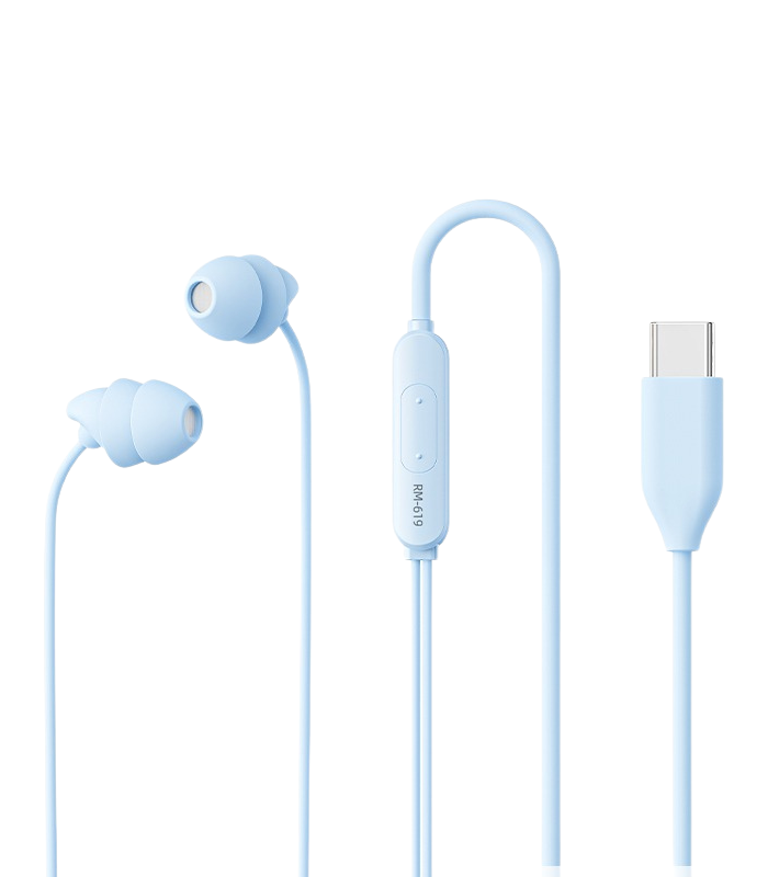 Wired Earphones – Remax Type-C Sleep RM-619a