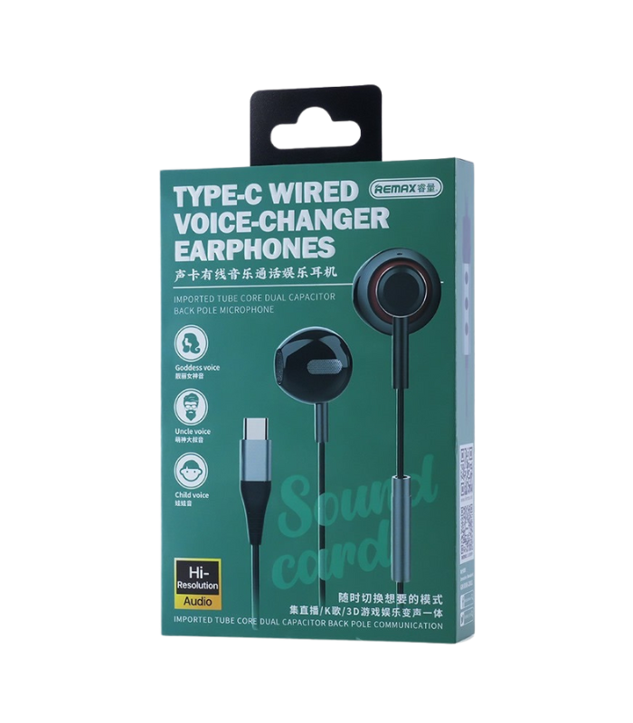 Wired Earphones – Remax Voice-Changer RM-635a